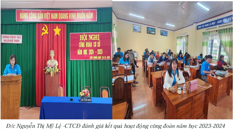 HỘI NGHỊ CÔNG ĐOÀN TRƯỜNG