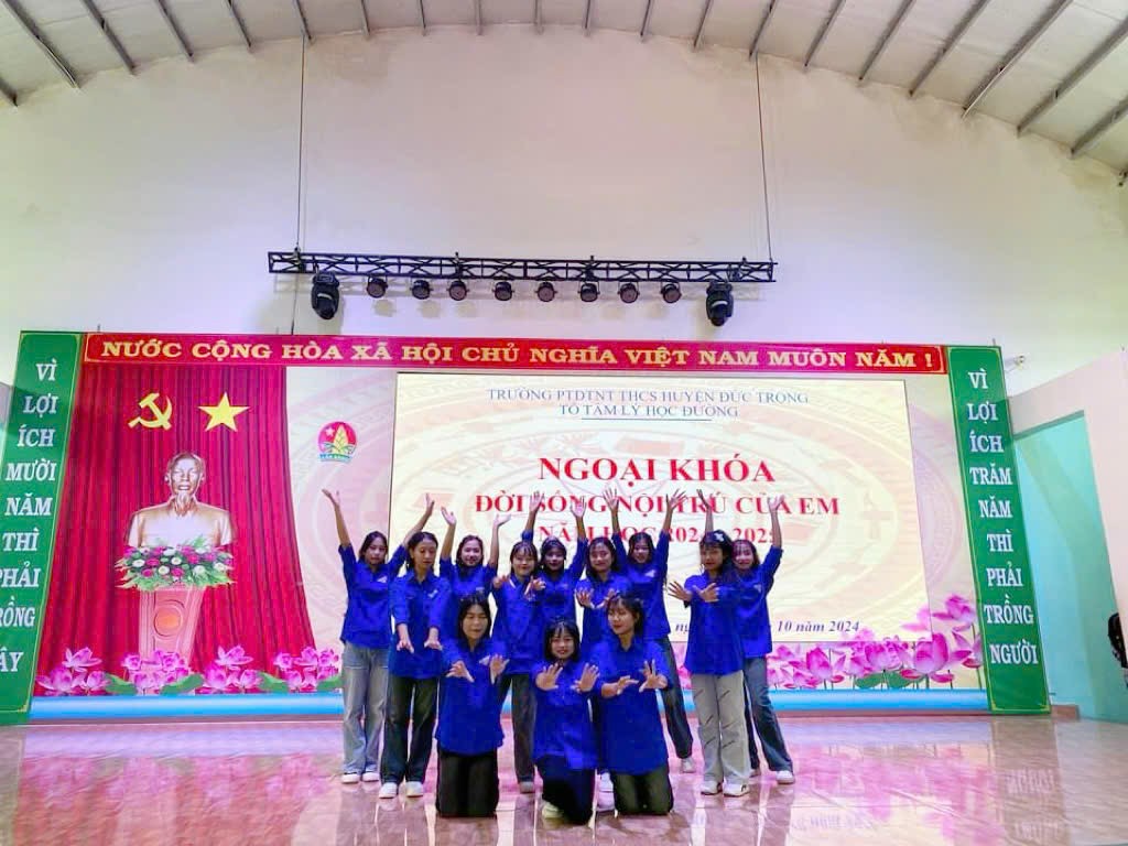 NGOẠI KHOÁ TỔ TƯ VẤN TÂM LÝ HỌC ĐƯỜNG